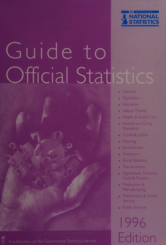 Cover for Guide to official statistics