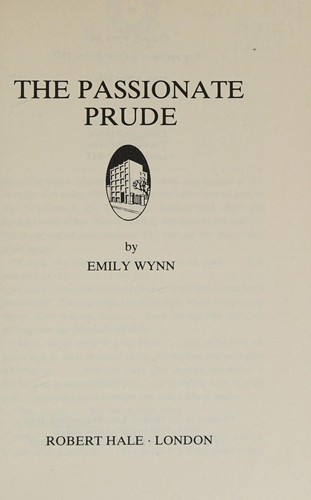 Cover for The passionate prude