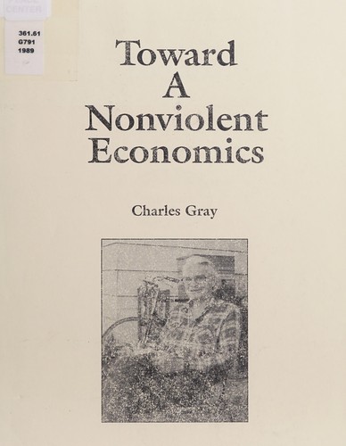Cover for Toward a nonviolent economics