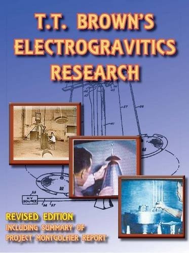 Cover for T T Brown's Electrogravitics Research