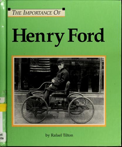 Cover for Henry Ford