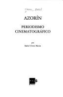 Cover for Azorín
