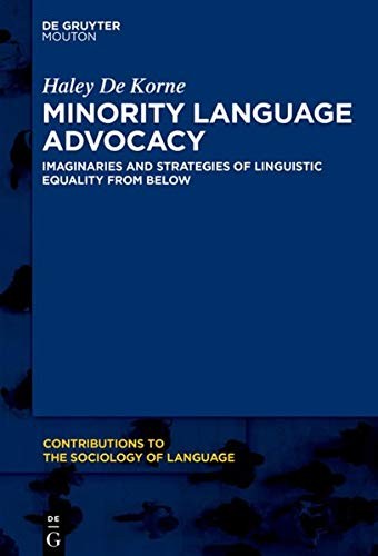 Cover for Minority Language Advocacy