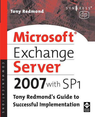 Cover for Microsoft Exchange server 2007 with SP1
