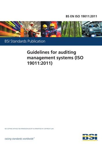 Cover for Guidelines for auditing management systems