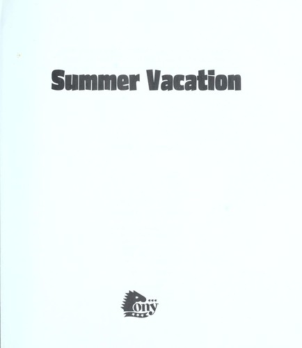 Cover for Summer vacation