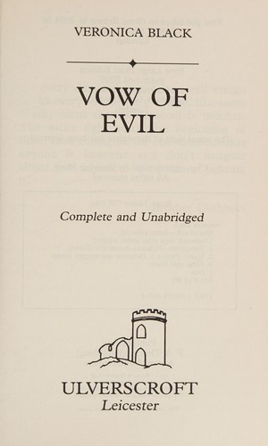 Cover for Vow of Evil (Sister Joan Mystery)