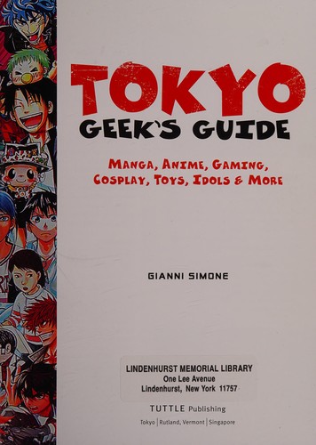 Cover for Tokyo geek's guide