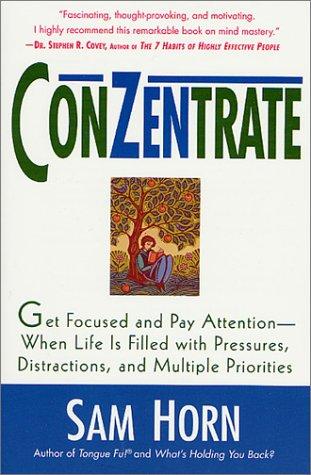 Cover for ConZentrate