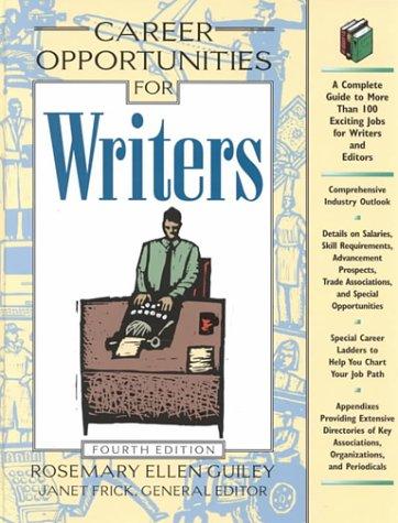 Cover for Career opportunities for writers