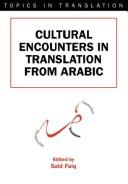 Cover for Cultural Encounters in Translation from Arabic