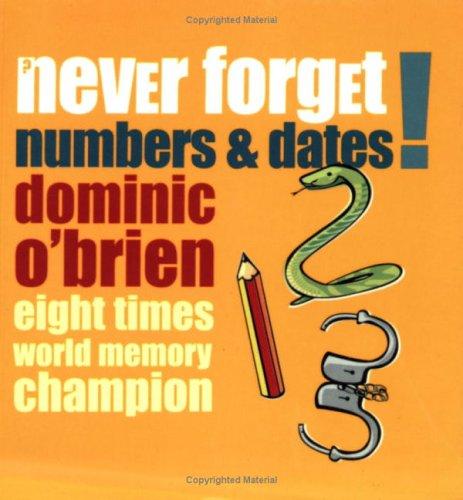 Cover for NUMBERS AND DATES (NEVER FORGET S.)