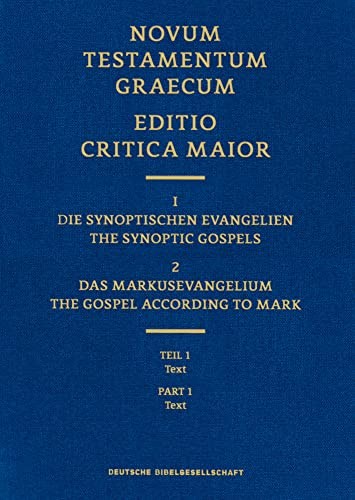 Cover for The Gospel of Mark, Editio Critica Maior 2.1