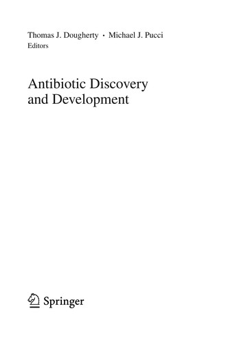 Cover for Antibiotic discovery and development
