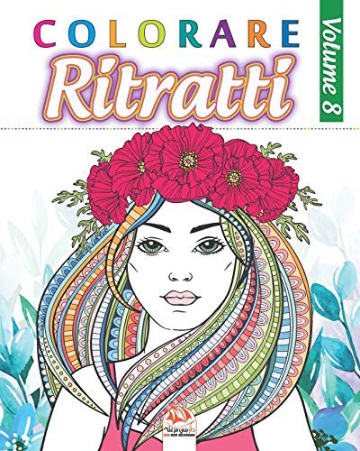 Cover for Colorare Ritratti 8
