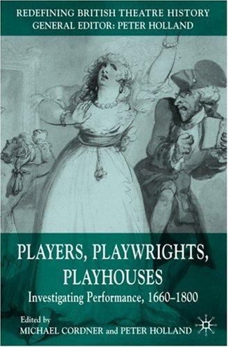 Cover for Players, Playwrights, Playhouses