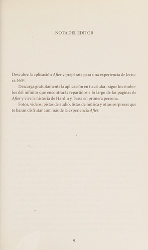 Cover for After (After Series, Book 1)