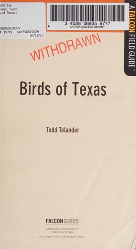 Cover for Birds of Texas