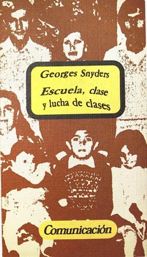 Cover for Escuela, clase y lucha de clases