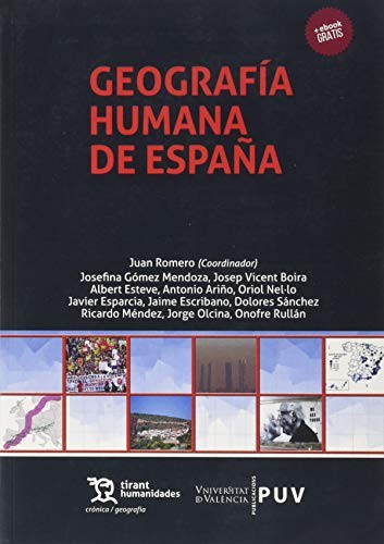 Cover for Geografía humana de España