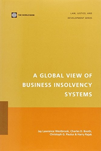 Cover for A global view of business insolvency systems