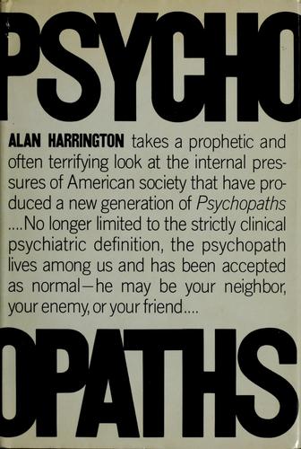 Cover for Psychopaths ...