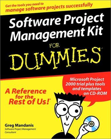 Cover for Software Project Management Kit for Dummies