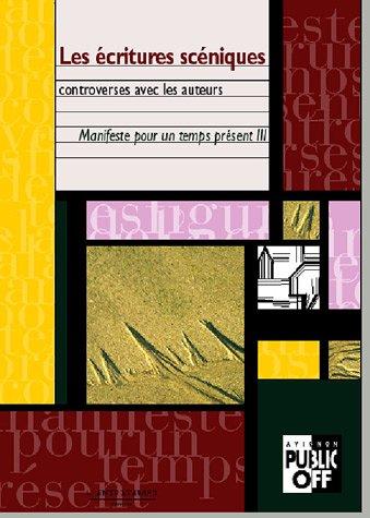 Cover for Les écritures scéniques