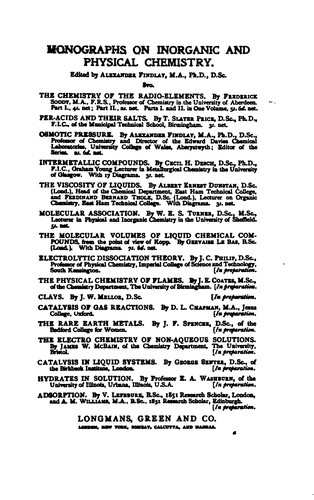 Cover for Chemistry in the Service of Man