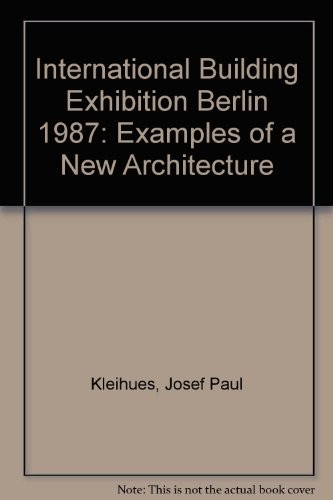 Cover for International Building Exhibition Berlin 1987