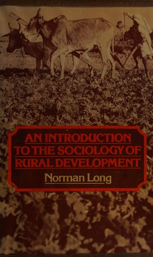 Cover for An introduction to the sociology of rural development