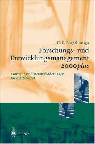 Cover for Forschungs- und Entwicklungsmanagement 2000plus