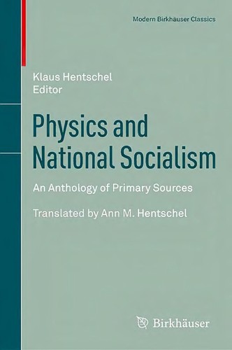Cover for Physics and national socialism