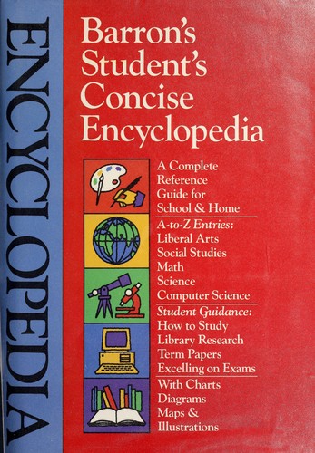 Cover for Barron's student's concise encyclopedia