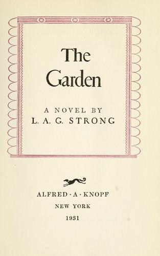 Cover for The garden