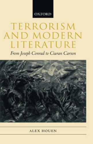 Cover for Terrorism and modern literature, from Joseph Conrad to Ciaran Carson