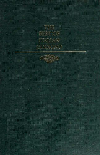 Cover for The best of Italian cooking