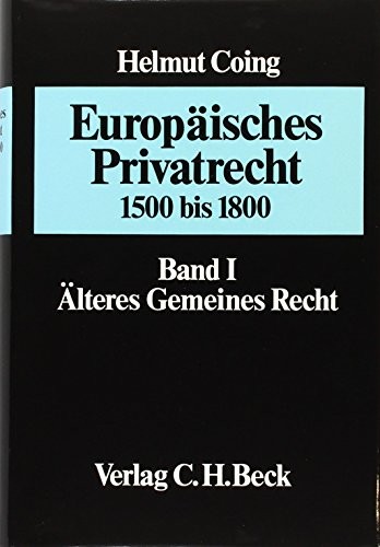 Cover for Europäisches Privatrecht