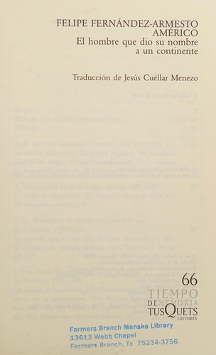 Cover for Americo