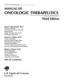 Cover for Manual of oncologic therapeutics