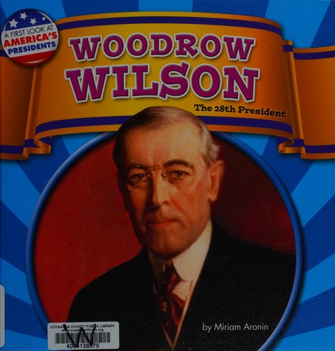 Cover for Woodrow Wilson