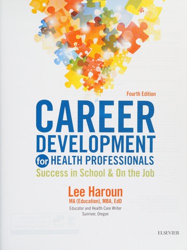 Cover for Career Development for Health Professionals