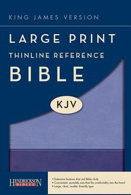 Cover for Large Print Thinline Reference BibleKJV