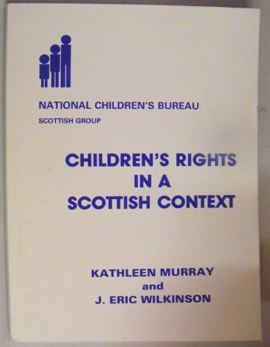 Cover for Children's rights in a Scottish context
