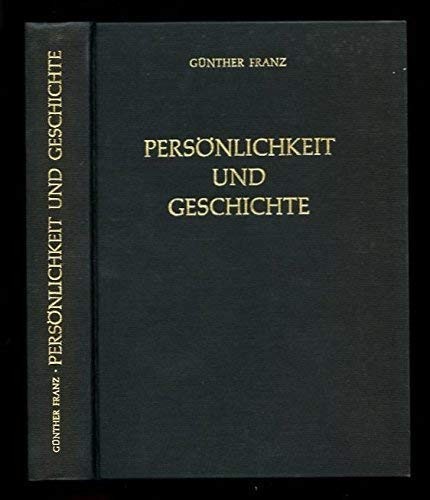 Cover for Persönlichkeit und Geschichte