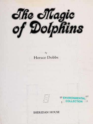 Cover for The magic of dolphins