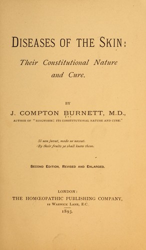 Cover for Diseases of the skin