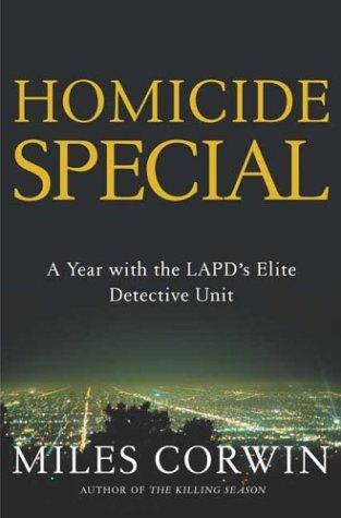 Cover for Homicide Special