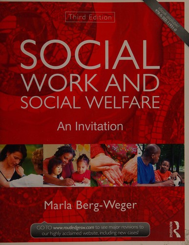 Cover for Social work and social welfare