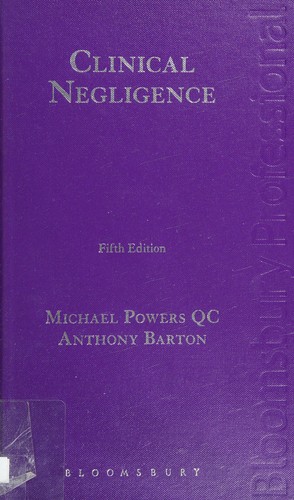 Cover for Clinical Negligence